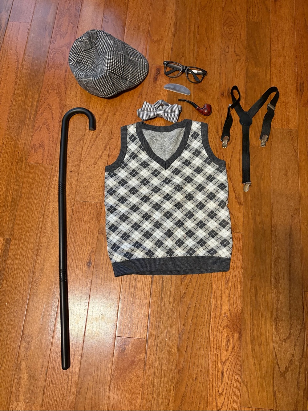Kids Old Man Costume
